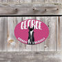 Personalised Stable Door Name Plaque Oval Horse Head, thumbnail 9 of 9