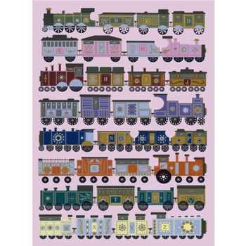 The Alphabet Train Art Print, 2 of 3