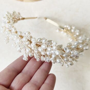 Pearl Bridal Headpiece, 6 of 6