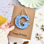 Personalised Grampy G Letter Grandma Birthday Card, thumbnail 1 of 7