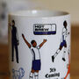 England 2024 Euros Football Mug, thumbnail 3 of 8