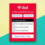 Delivery Themed Father's Day Card, thumbnail 1 of 3