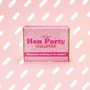 Personalised Hen Party Gift Challenges Game, thumbnail 1 of 3