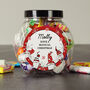 Personalised Gonk Christmas Sweet Jar, thumbnail 3 of 5