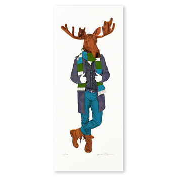 The Moose | Silkscreen Print, 2 of 4