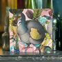 Three Dodos Original Design Blank Greetings Card, thumbnail 1 of 4