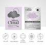 Silver Cloud Charcoal Satin Pillowcase With Silver Ions, thumbnail 2 of 4