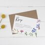 Wildflower Wedding Invitations And Stationery, thumbnail 8 of 9