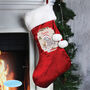 Personalised Me To You Reindeer Luxury Red Stocking, thumbnail 1 of 4
