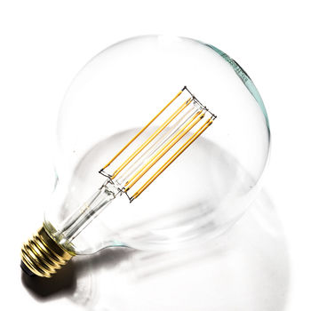 Large Globe LED Filament Bulb E27, 3 of 3