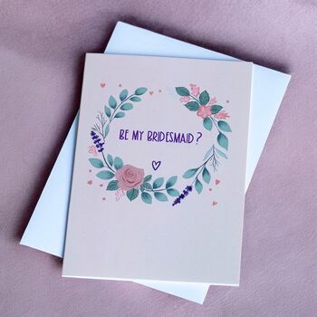 Be My Bridesmaid Proposal Card, 2 of 2