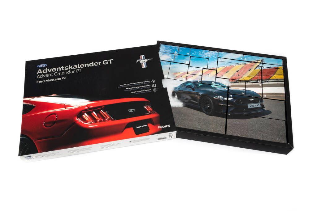 Ford Mustang Gt Advent Calendar By Me and My Car