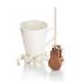 Snowman Hot Chocolate Stirring Sticks Two Pack, thumbnail 3 of 4