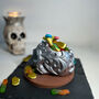 Silver Enigma: Halloween Chocolate Skull, thumbnail 5 of 6