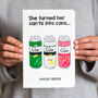 'She Turned Her Can'ts Into Cans' Funny Gin Notebook, thumbnail 1 of 8