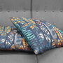 Abstract Decorative Cushion Cover With Multicoloured, thumbnail 4 of 7