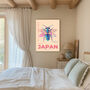 Japan Bee Art Print, thumbnail 2 of 3