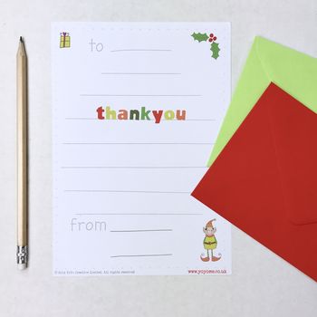 'Little Christmas' Thank You Note Pack, 2 of 4