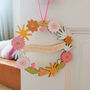 Floral Hand Painted Wreath, thumbnail 5 of 6