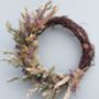Dried Flower Natural Wreath, thumbnail 2 of 5