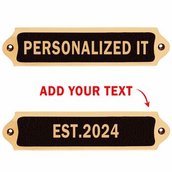 Custom Garage Plaque Metal Sign For Wall, 7 of 7