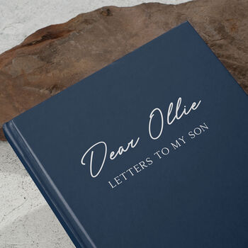 Letters To My Son Journal, Personalised Notebook, 4 of 9