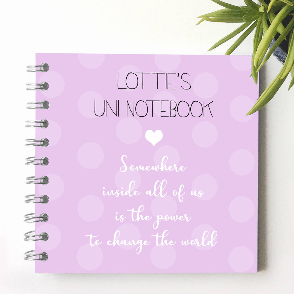 Inspirational Notebook By Amanda Hancocks