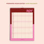 2027 A3 Family Wall Calendar | Bold Block, thumbnail 2 of 3