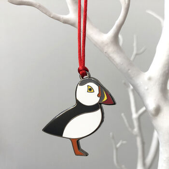 Puffin Christmas Tree Decoration, 2 of 5