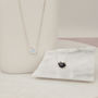 Sterling Silver With Dainty Gemstone Necklace, thumbnail 3 of 5