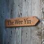 Engraved House Sign Plaque Cut To Any Size, thumbnail 5 of 12