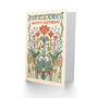 Art Nouveau Wildflowers Vintage Floral Birthday Card, thumbnail 2 of 5
