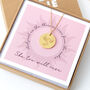 Always I Rise Phoenix Stainless Steel Gold Necklace, thumbnail 1 of 10