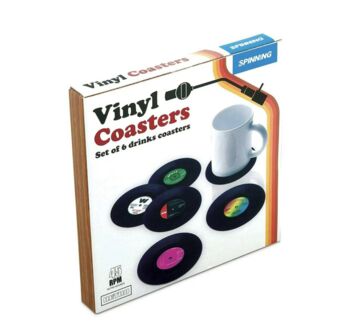 Retro Vinyl Coasters, 5 of 5