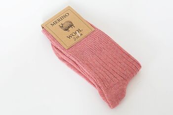 Women's Merino Socks, 100% Merino Wool, Soft And Warm, 5 of 9