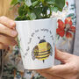 Personalised 'Jewel Bugs' Teacher Plant Pot, thumbnail 1 of 4