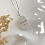 Sterling Silver Personalised Oval Locket Necklace, thumbnail 2 of 8