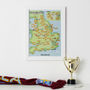 Personalised Scratch Off 92 Football Grounds Print, thumbnail 3 of 9
