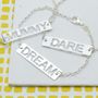 Happy Lucky Love Sterling Silver Bracelets, thumbnail 4 of 9
