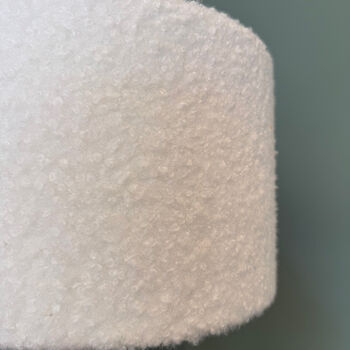 Boucle Fabric Lampshade, 2 of 8