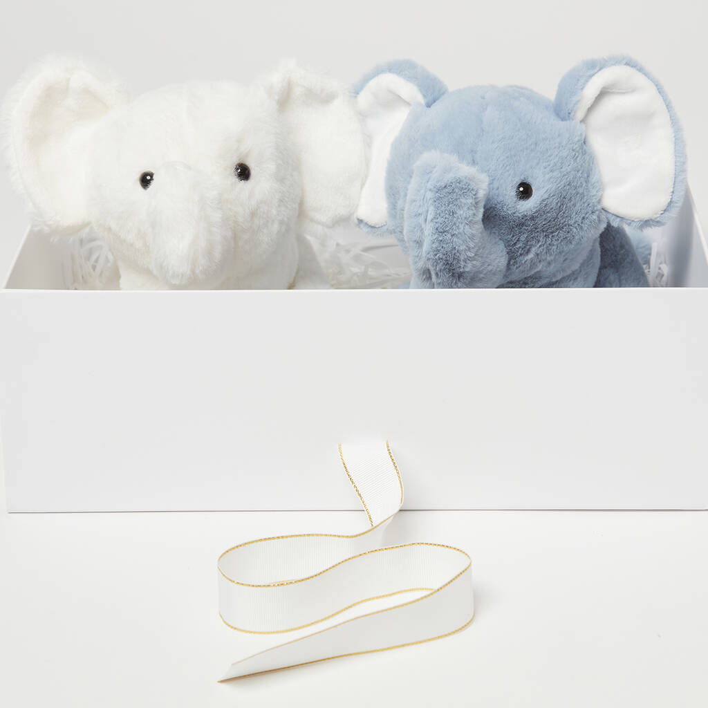 Twin Gift Set Elba And Eddie The Elephant Toys