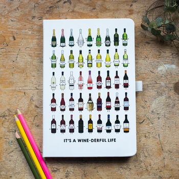 Illustrated Wine Hardback Notebook, 3 of 8