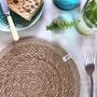 Respiin Set Of Six Seagrass And Jute Tablemats Naturals, thumbnail 5 of 9