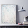 'Blush Fizz' Framed Giclée Abstract Canvas Print Art, thumbnail 1 of 6