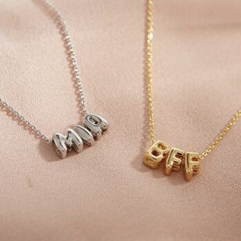 Personalised Balloon Name Necklace, 4 of 8