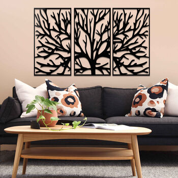 Tree Of Life Branches Wooden Wall Art Room Decor, 6 of 9