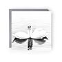 Swans Together Hand Drawn Greeting Card, thumbnail 3 of 7