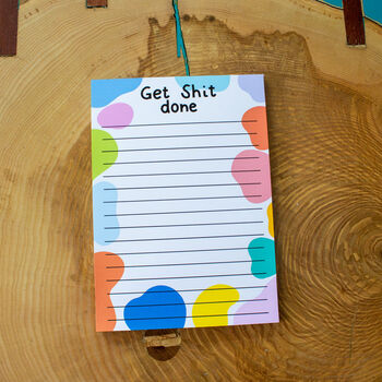 'Get shit done' Motivational Notepad, 7 of 9