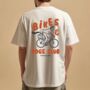 Personalised Bikes And Dogs Club Graphic T Shirt, thumbnail 4 of 8