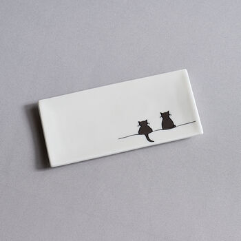 Two Cats Together Mini Tray Limited Edition, 2 of 4